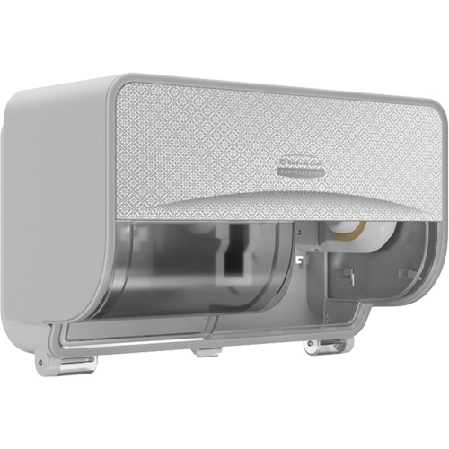 Distributeur de papier hygi&eacute;nique horizontal en rouleaux standards Icon, Multiple Capacit&eacute; du rouleau Mukwa Safety Services