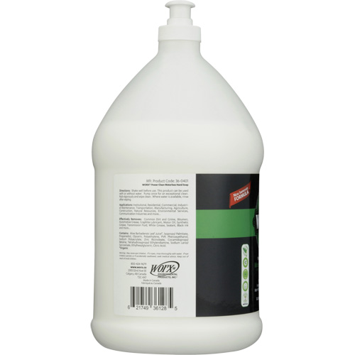 Power Clean Waterless Hand Soap, Liquid, 3.78 L, Unscented Mukwa Safety Services