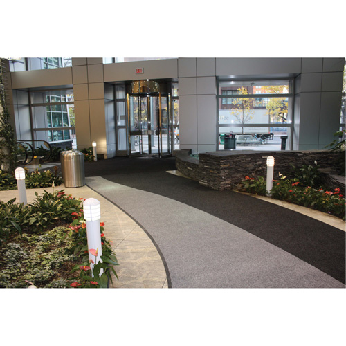 Tapis dentr&eacute;e Supreme Knob, Essuie-pieds/grattoir, 13-5/12' x 75-1/2' x 7/16", Charbon Mukwa Safety Services