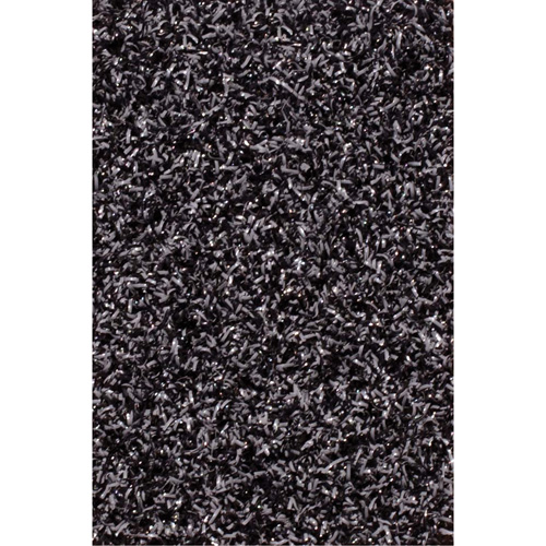 Tapis dint&eacute;rieur/ext&eacute;rieur Tundra, Latex/Polypropyl&egrave;ne, Grattoir Type, Motif Velours touffet&eacute;, 3-1/2' x 10', Charbon Mukwa Safety Services
