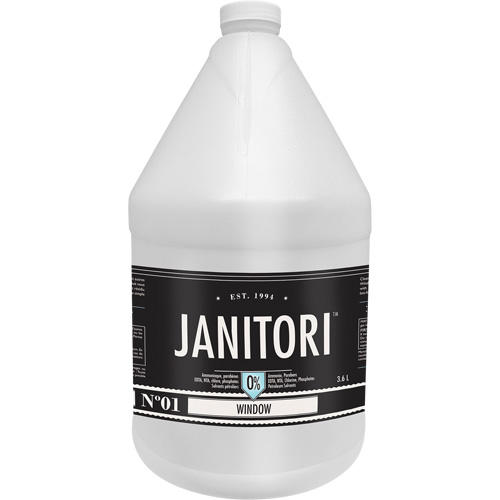 Janitori 01 Window Cleaner, 4 L, Jug Mukwa Safety Services