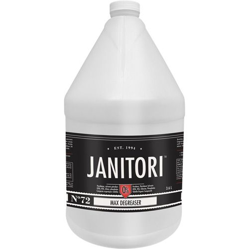 Janitori 72 Max Degreaser, 4 L, Jug Mukwa Safety Services