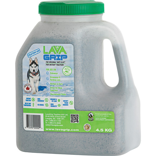 LavaGrip Traction-Aid, Container Size 9.9 lbs. (4.5 kg), Jug Mukwa Safety Services