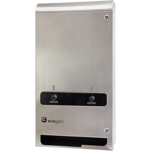 EvoGen&reg; EVNT3 No-Touch Dual Pad & Tampon Dispenser Mukwa Safety Services