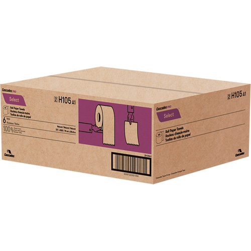 Pro Select&reg; High-Capacity Paper Towel, 1 Ply, Standard, 1000' L Mukwa Safety Services