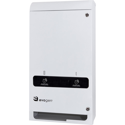 EvoGen&reg; EVNT3 No-Touch Dual Feminine Hygiene Dispenser Mukwa Safety Services