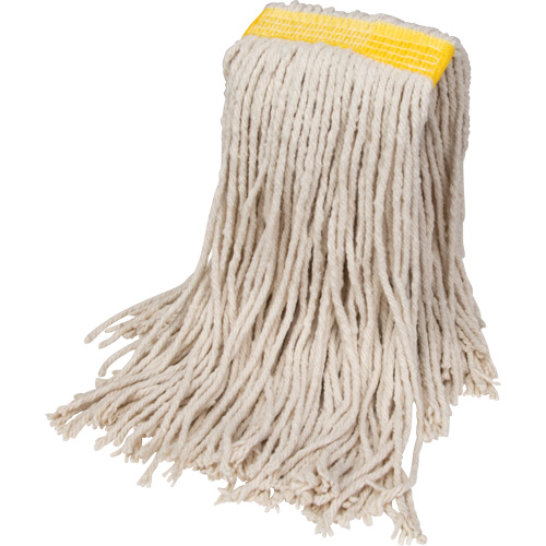 Wet Floor Mop, Cotton, 12 oz., Cut Style Mukwa Safety Services
