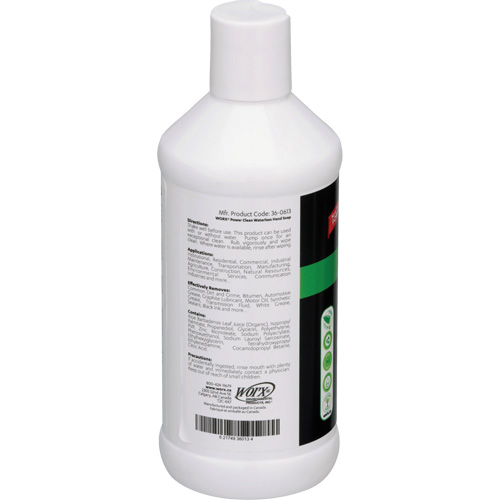 Power Clean Waterless Hand Soap, Liquid, 384 ml, Unscented Mukwa Safety Services