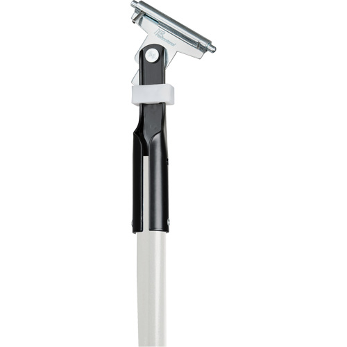 Manche blanche pour vadrouille &agrave; &eacute;pousseter Clipper, Fibre de verre, 1" dia, 60" lo Mukwa Safety Services
