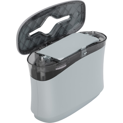 Syst&egrave;me de serviette pour comptoir, D&eacute;vidoir central, 13,3" la x 5,2" p x 9" h Mukwa Safety Services