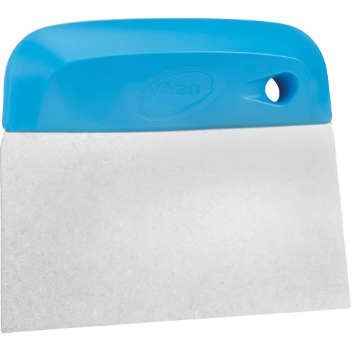 Coupe-p&acirc;te flexible en acier inoxydable, Bleu, 4-1/2" la x 5-3/4" lo Mukwa Safety Services