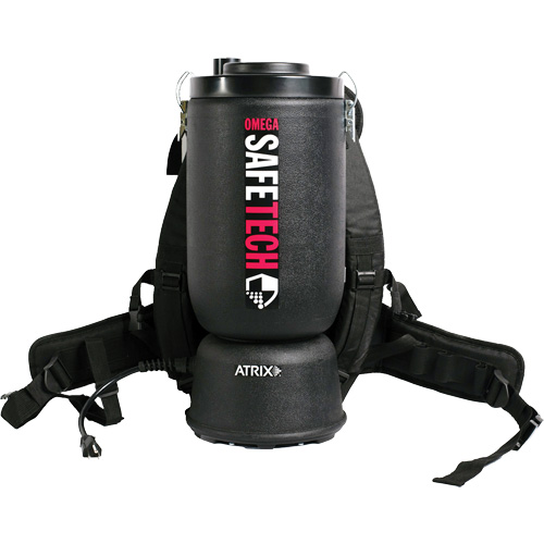 Aspirateur dorsal HEPA SafeTech Omega Mukwa Safety Services