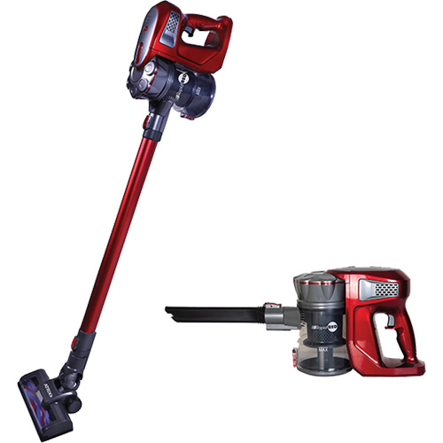 Aspirateur-balai sans fil Rapid Red, Sec, 0,5 gal. US (1,89 Litres) Mukwa Safety Services