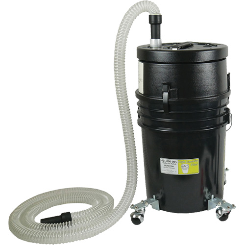 Aspirateur de suppression HEPA &agrave; grande capacit&eacute;, Sec, 5 gal. US (18,92 Litres) Mukwa Safety Services