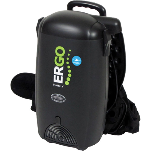 Aspirateur HEPA de style sac-&agrave;-dos ERGO pour aviation Mukwa Safety Services