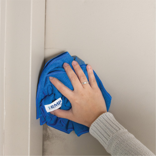 Dusting and Cleaning Cloth, Microfibre, Blue Mukwa Safety Services