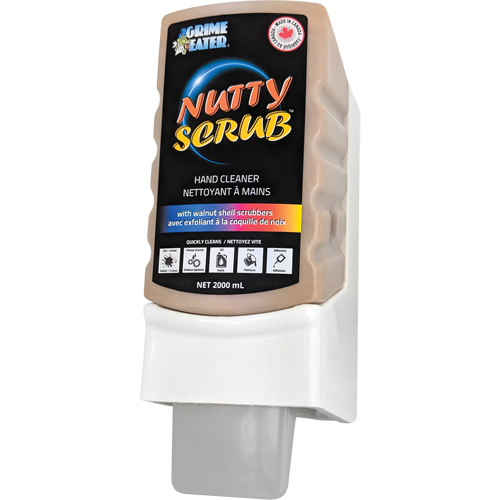 Nutty Scrub Hand Cleaner with Walnut Shell Scrubbers, Pumice, 2000 ml, Plastic Cartridge, Unscented Mukwa Safety Services