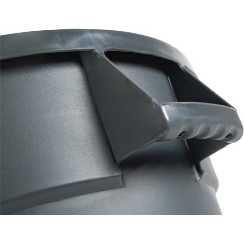 Garbage Bin, Polyethylene, 44 US gal. Mukwa Safety Services
