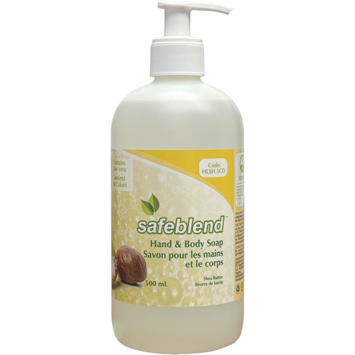 Shea Butter Hand & Body Soap, Liquid, 500 ml, Scented Mukwa Safety Services