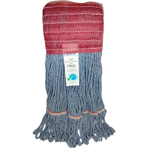T&ecirc;te de vadrouille &agrave; bande large, Antimicrobien/Finition de plancher/Sp&eacute;cialis&eacute;, Coton/Rayonne/Synth&eacute;tique, Style Boucle Mukwa Safety Services