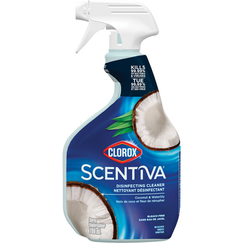 Scentiva&reg; Disinfecting Multi-Surface Cleaner Spray, 709 ml, Trigger Bottle Mukwa Safety Services