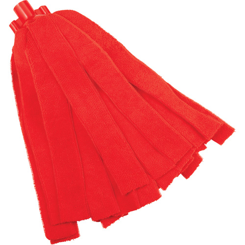 Vadrouille &agrave; fente, rouge, Microfibre, Style Coup&eacute; Mukwa Safety Services