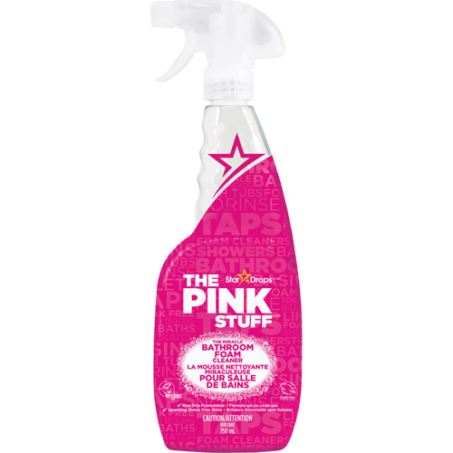 Nettoyant vaporisateur moussant pour salle de bain, 750 ml, Bouteille &agrave; g&acirc;chette Mukwa Safety Services