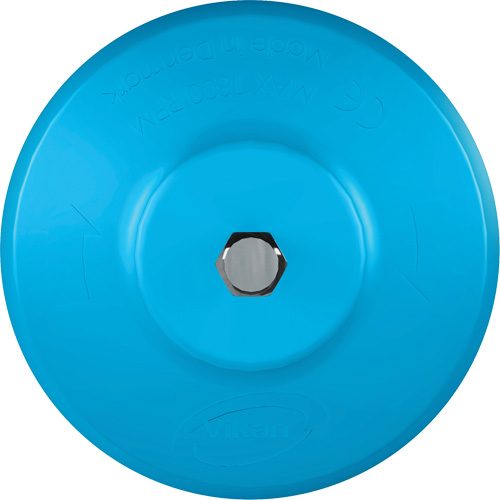 HyDrive Round Drill Brush, Extra Stiff Bristles, 3-1/10" Long, Blue Mukwa Safety Services