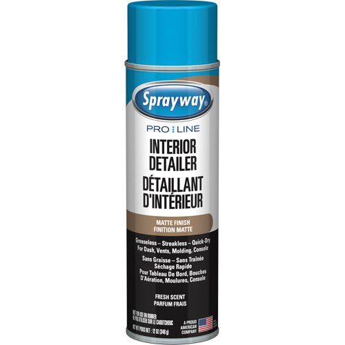 Nettoyant esth&eacute;tique automobile Pro Line avec fini mat & parfum frais Mukwa Safety Services