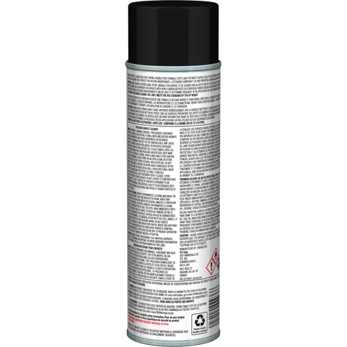 Nettoyeur de contacts de pr&eacute;cision Pro Line &agrave; &eacute;vaporation rapide, Canette a&eacute;rosol Mukwa Safety Services