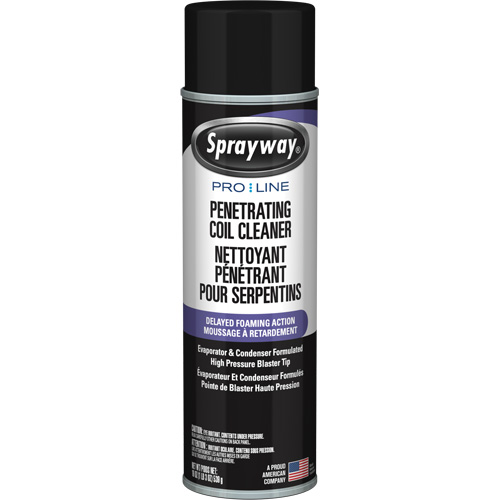 Nettoyant p&eacute;n&eacute;trant pour bobines Pro Line &agrave; action moussante diff&eacute;r&eacute;e, 19 oz., Canette a&eacute;rosol Mukwa Safety Services