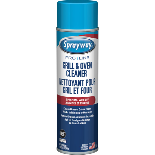 Nettoyant industriel pour grills et fours, 20 oz, Canette a&eacute;rosol Mukwa Safety Services