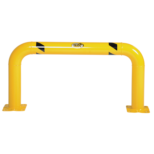 High Profile Machinery Guards, 4' W x 2' H, Yellow Mukwa Safety Services
