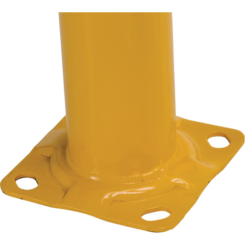 High Profile Machinery Guards, 4' W x 3.5' H, Yellow Mukwa Safety Services