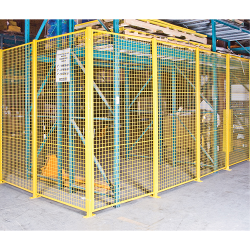 Composantes pour partitions & cloisons grillag&eacute;es - Montants universels, 8-1/4' h Mukwa Safety Services