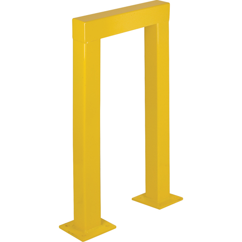 Safety Guards, 2' W x 3.5' H, Yellow Mukwa Safety Services