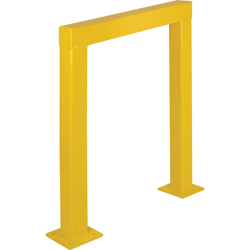 Safety Guards, 3' W x 3.5' H, Yellow Mukwa Safety Services