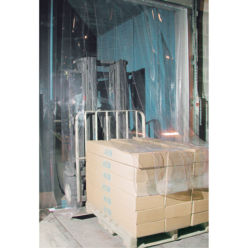 Portes &agrave; lani&egrave;res, 12' x 12' Ouverture de la porte, Largeur des lani&egrave;res 12", &eacute;paisseur  des lani&egrave;res 0,120" Mukwa Safety Services