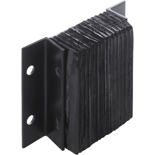 Laminated Dock Bumpers, Horizontal, Rubber, 12" W x 4" D x 10" H Mukwa Safety Services