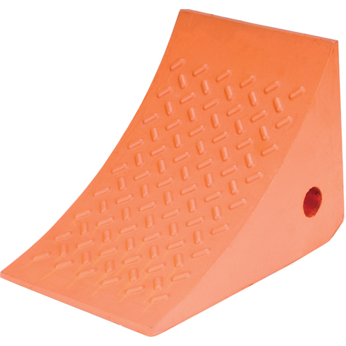 Cales-roue, Ur&eacute;thane, Orange, 8" la x 11" p x 8" h Mukwa Safety Services