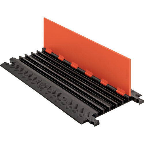 Protecteur de c&acirc;ble &agrave; profil bas et 5 canaux Guard Dog, 5 canaux, 36" lo x 16,9" la x 1,25" h Mukwa Safety Services