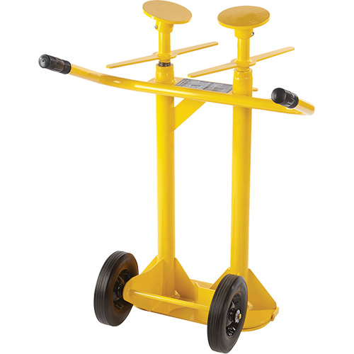 Two-Post Trailer-Stabilizing Jack Stands, 50 tons Lift Capacity Mukwa Safety Services