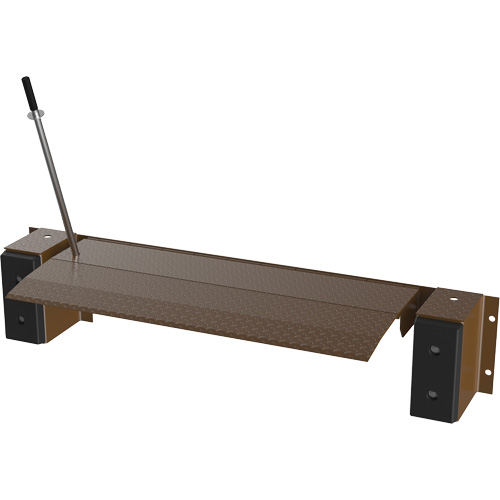 Mechanical Edge-O-Dock Leveler, 93" W, 66" Deck Width, 29" Span Mukwa Safety Services
