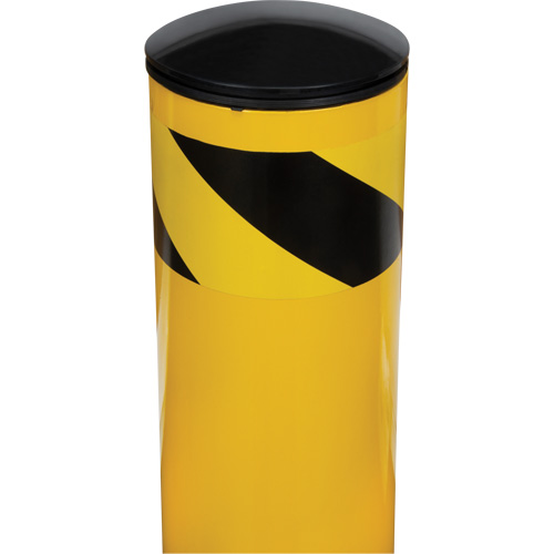 Butoir de s&eacute;curit&eacute;, Acier, 36" h x 5-1/2" la, Jaune Mukwa Safety Services