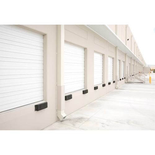 Laminated Dock Bumpers, Horizontal, Rubber, 12" W x 4" D x 10" H Mukwa Safety Services