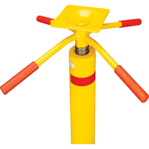 50,000 lbs. Static Capacity Trailer Jack, 2.5 tons Lift Capacity Mukwa Safety Services