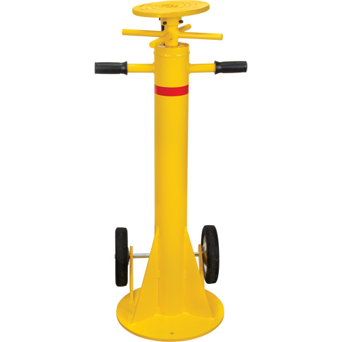100,000 lbs. Static Capacity Trailer Jack, 20 tons Lift Capacity Mukwa Safety Services