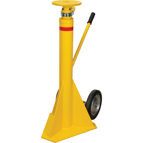 100,000 lbs. Static Capacity Ratchet Trailer Jack, 20 tons Lift Capacity Mukwa Safety Services