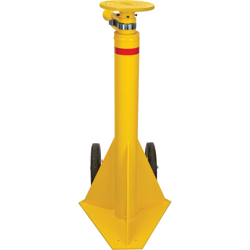 100,000 lbs. Static Capacity Ratchet Trailer Jack, 20 tons Lift Capacity Mukwa Safety Services
