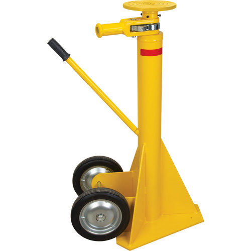 100,000 lbs. Static Capacity Ratchet Trailer Jack, 20 tons Lift Capacity Mukwa Safety Services